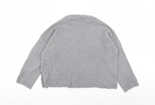 Womens UK Size M H&M Grey Pullover Jumper