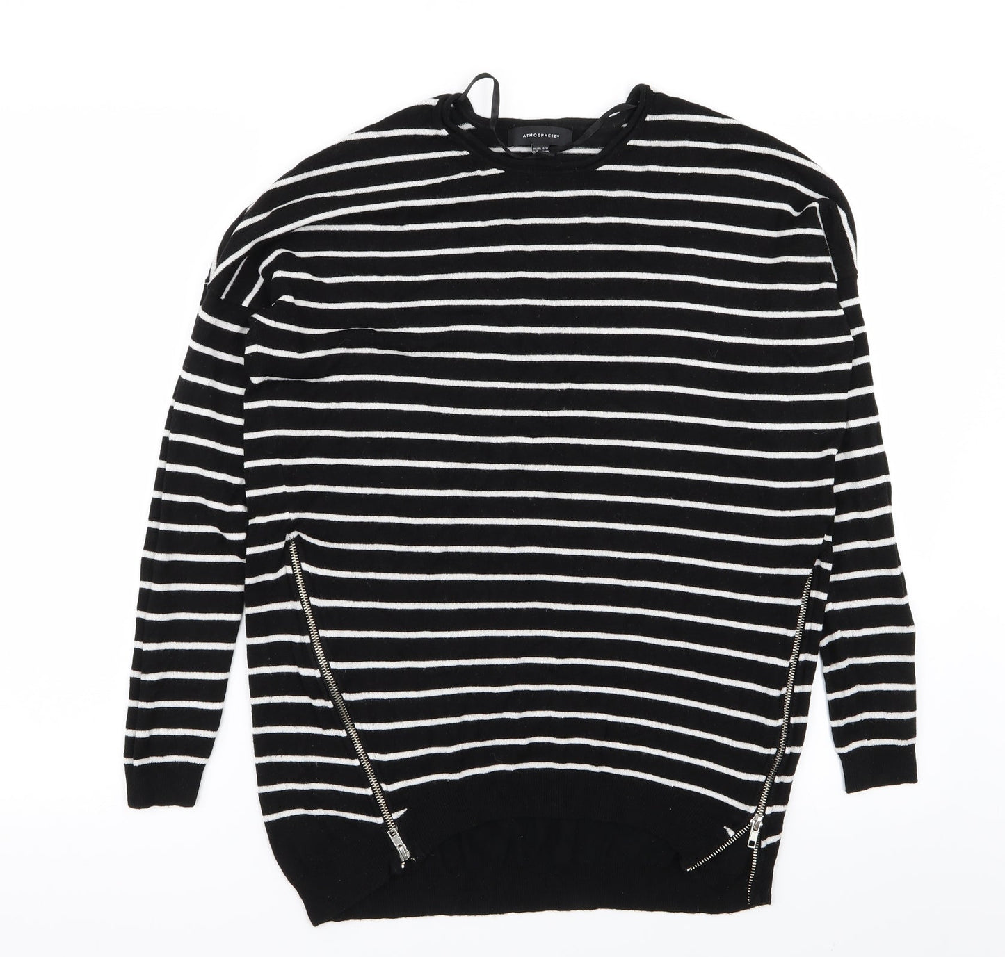 Primark Womens Multicoloured Striped  Pullover Jumper Size 10