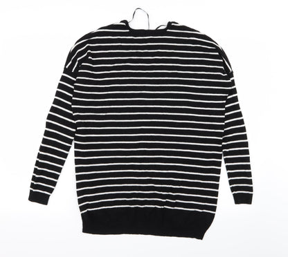 Primark Womens Multicoloured Striped  Pullover Jumper Size 10