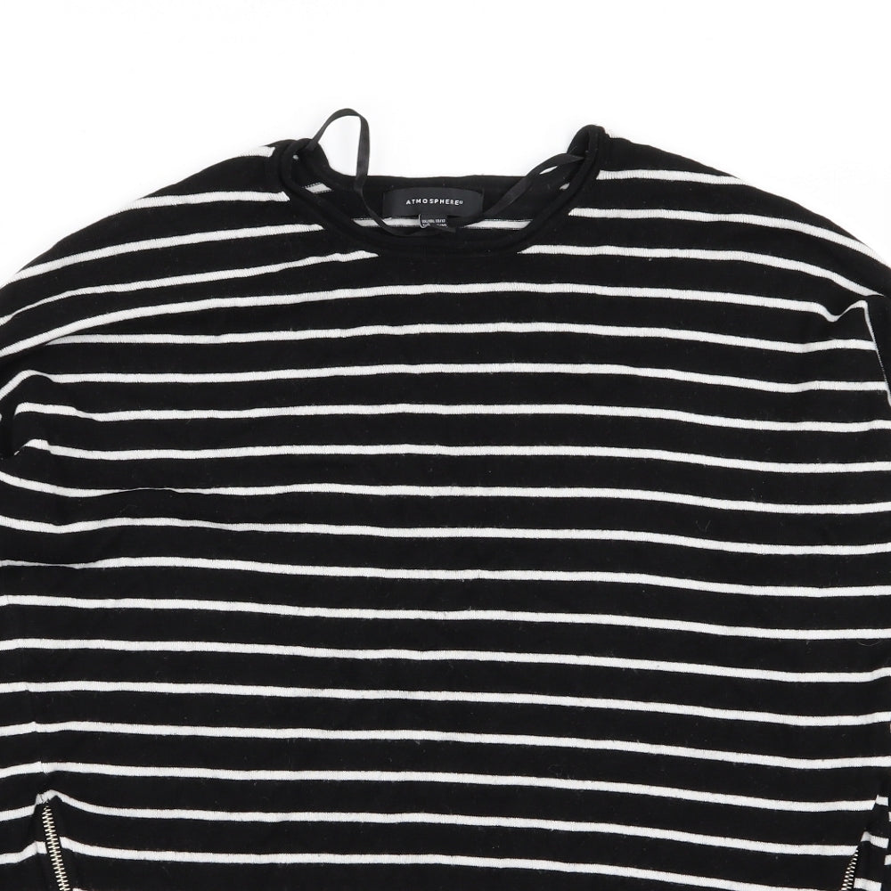 Primark Womens Multicoloured Striped  Pullover Jumper Size 10