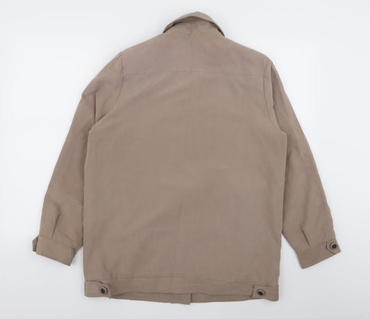 Womens UK Size 12 klassik Brown Jacket