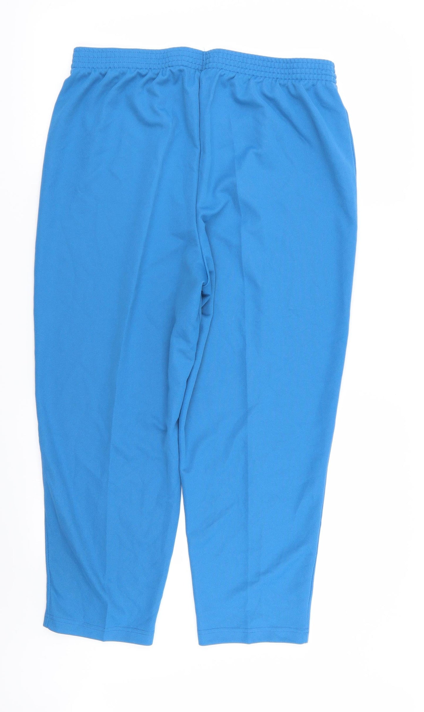 Womens UK Size 18 slimma Regular Fit  Blue Trousers