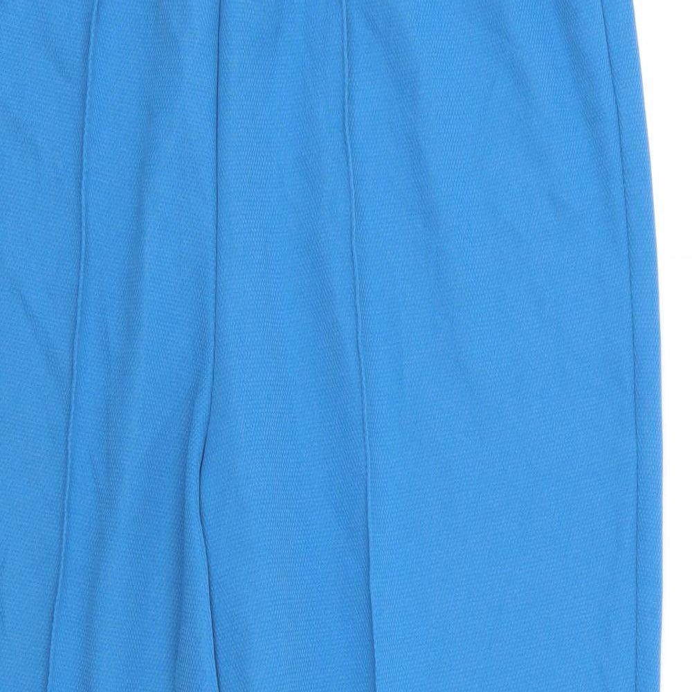 Womens UK Size 18 slimma Regular Fit  Blue Trousers