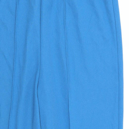 Womens UK Size 18 slimma Regular Fit  Blue Trousers