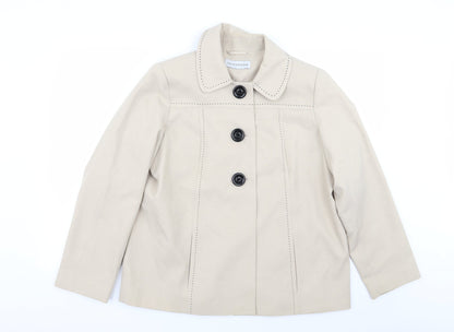 Womens UK Size 16 Wardrobe Regular Beige Blazer