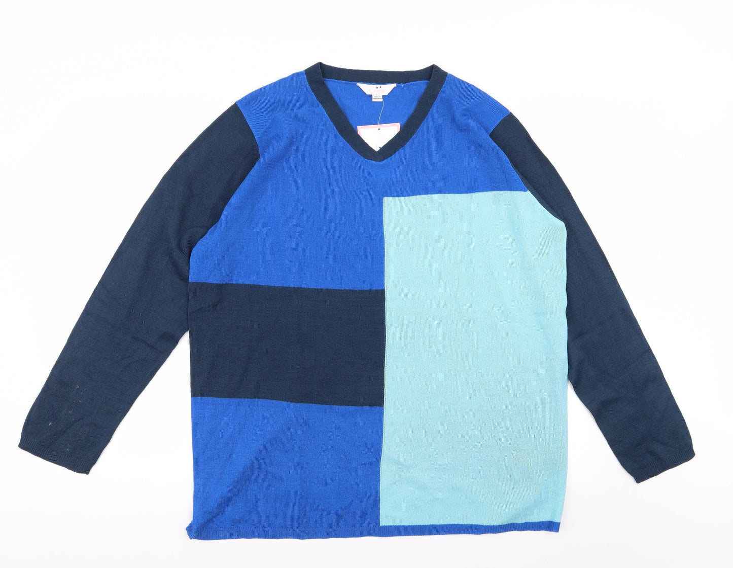 Womens UK Size 20 julipa Multicoloured Pullover Jumper