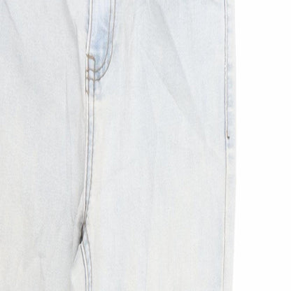 Glamorous Womens Blue   Skinny Jeans Size 8 L27 in - RIPPED JEANS