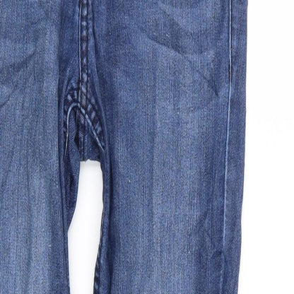 Womens UK Size 8 H&M Regular Fit Skinny Blue Jeans