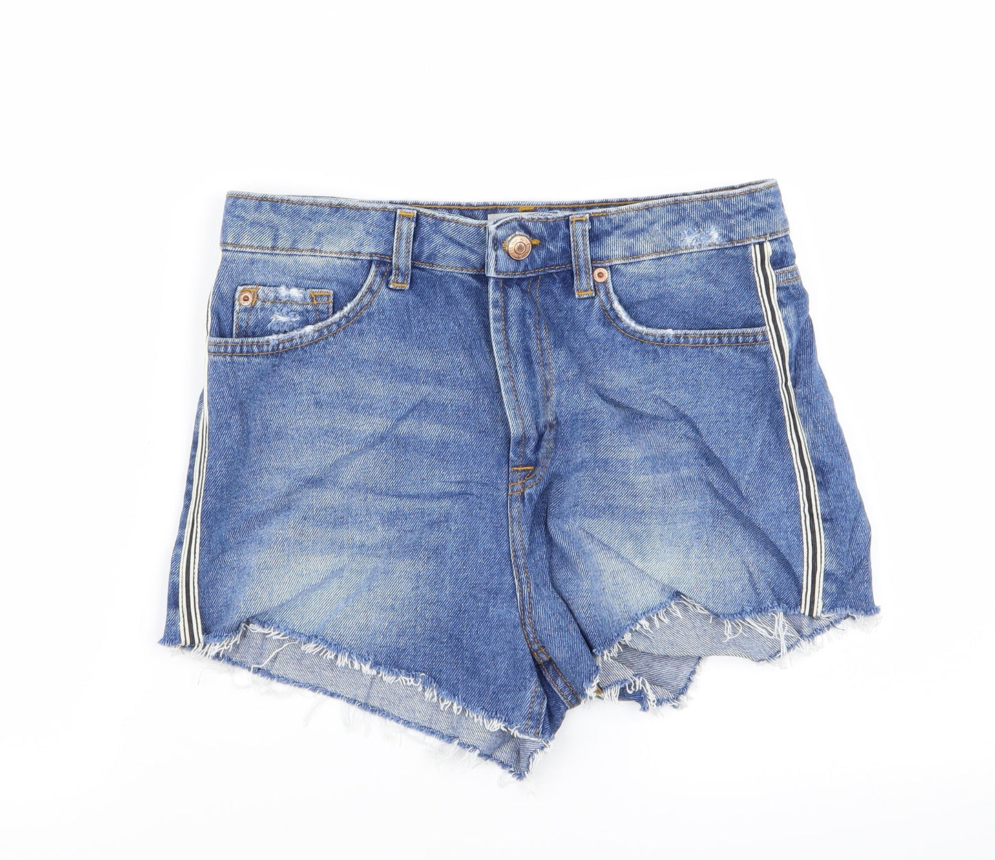 New Look Womens Blue   Hot Pants Shorts Size 8