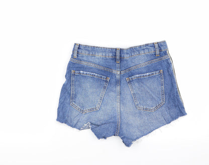 New Look Womens Blue   Hot Pants Shorts Size 8