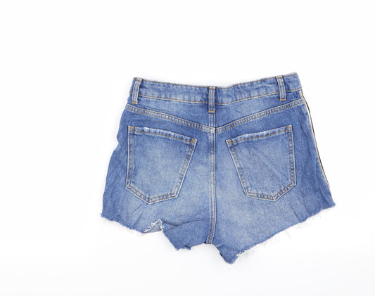 New Look Womens Blue   Hot Pants Shorts Size 8