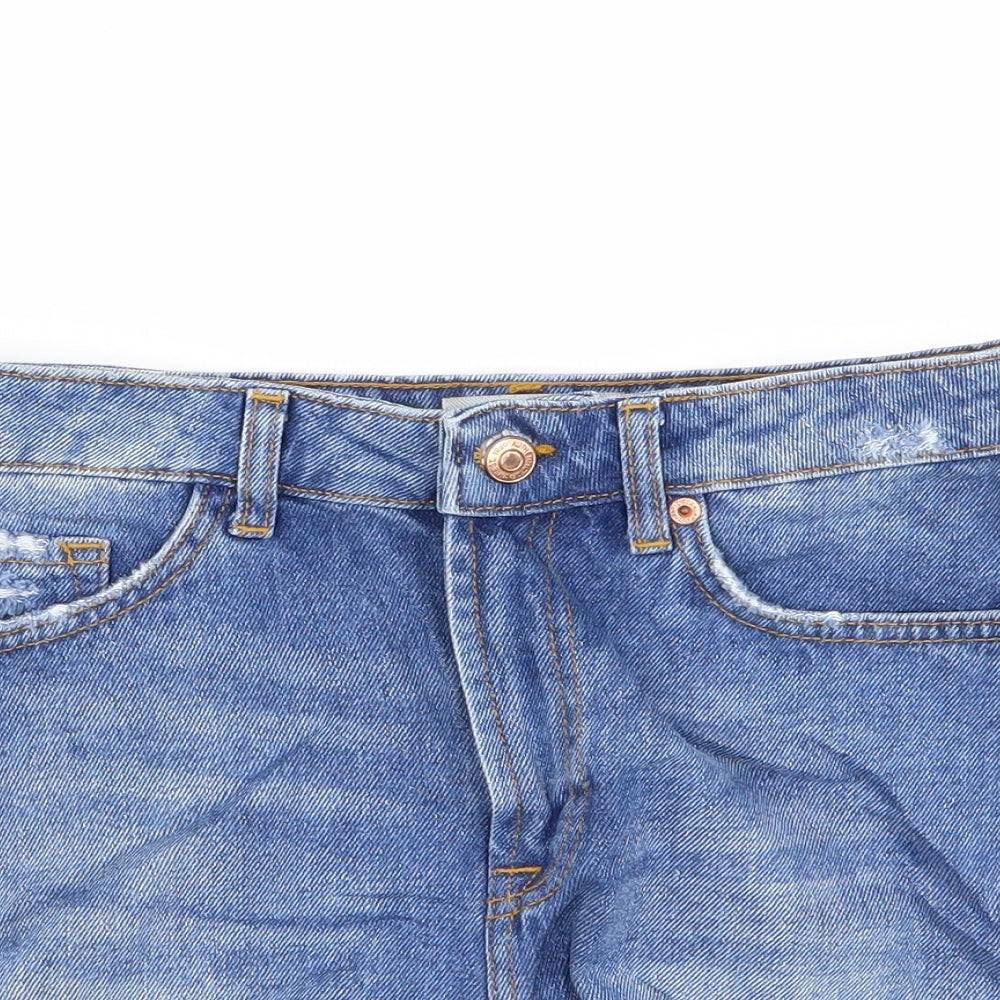 New Look Womens Blue   Hot Pants Shorts Size 8