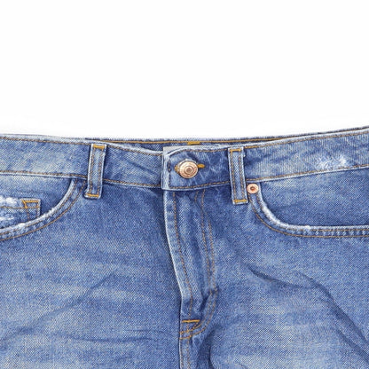 New Look Womens Blue   Hot Pants Shorts Size 8