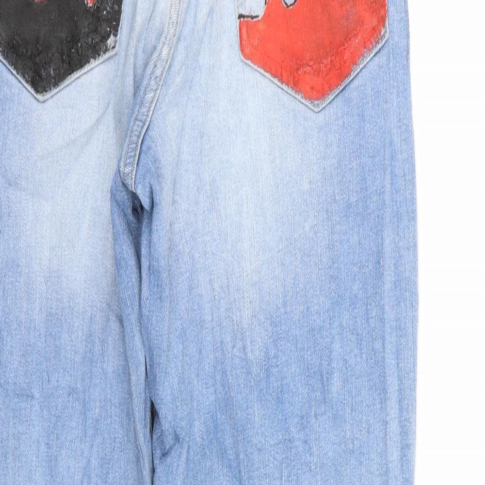 Divided by H&M Womens Blue   Skinny Jeans Size 10 L29 in