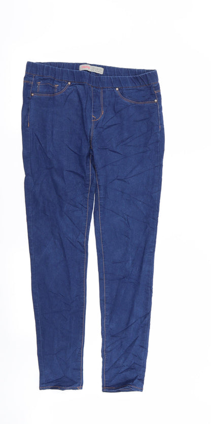 Womens UK Size 10 denim and co  Jegging Blue Leggings