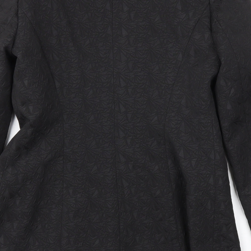 M&S Womens Black   Jacket Blazer Size 8