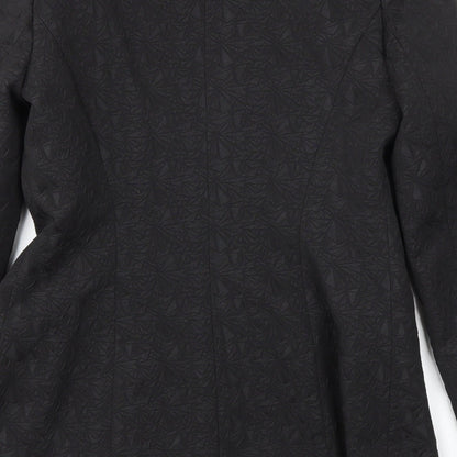 M&S Womens Black   Jacket Blazer Size 8