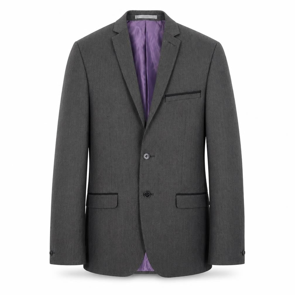 Front view of Red Herring men’s grey jacket blazer, size 36