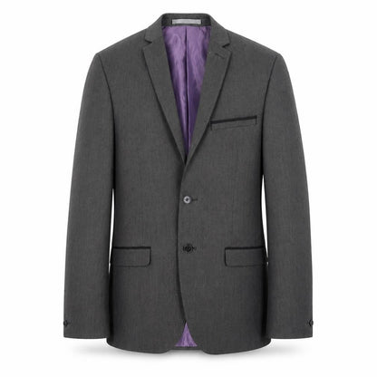 Front view of Red Herring men’s grey jacket blazer, size 36