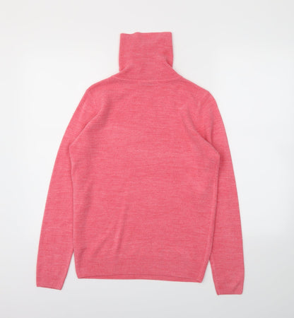 love knitwear Womens Pink   Pullover Sweatshirt Size 10