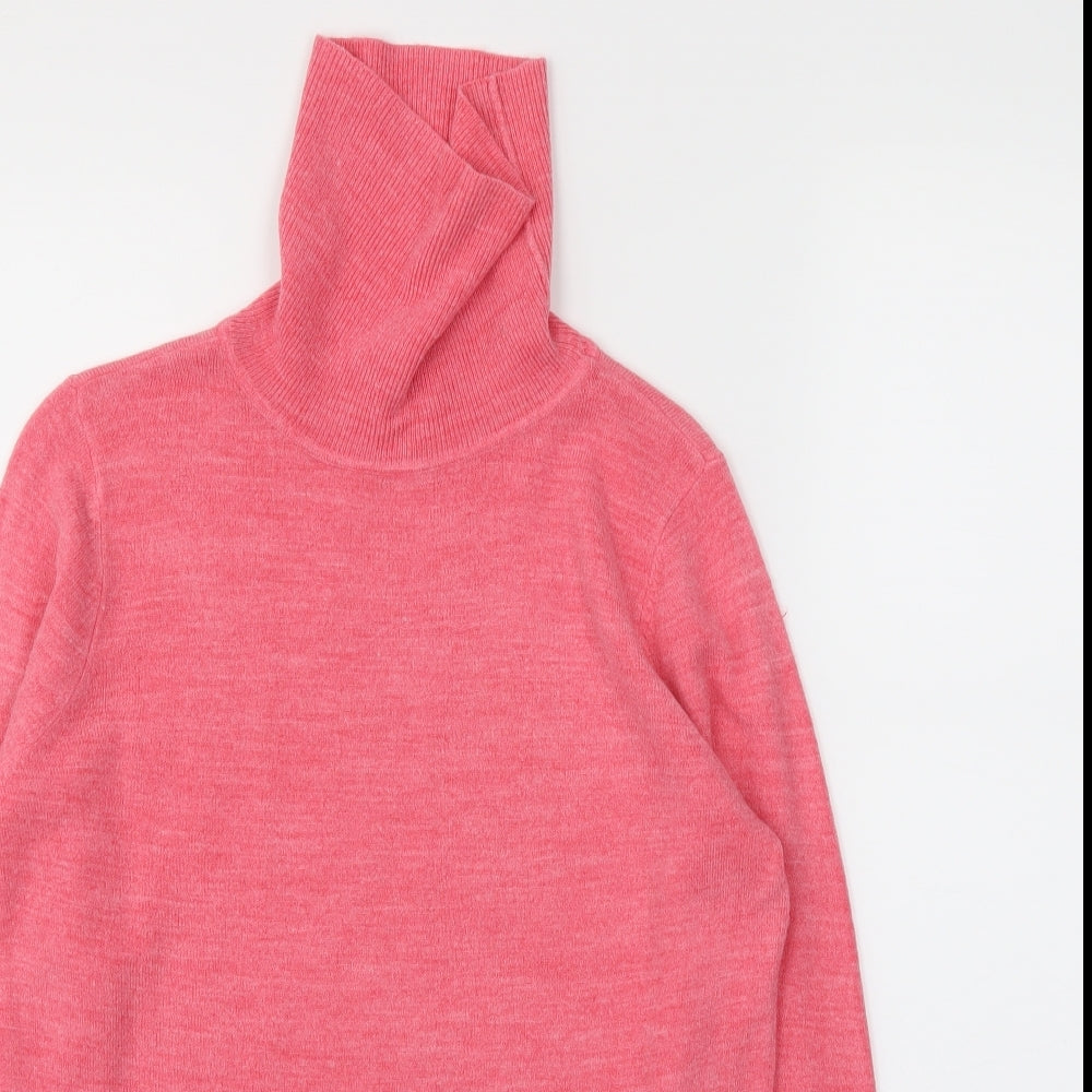love knitwear Womens Pink   Pullover Sweatshirt Size 10
