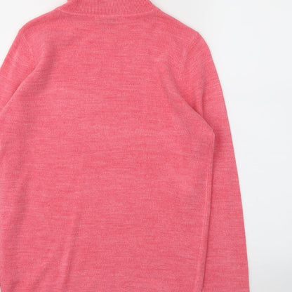 love knitwear Womens Pink   Pullover Sweatshirt Size 10