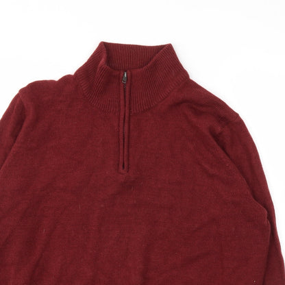 Mens UK Size XL PEP&CO Red Pullover Sweatshirt
