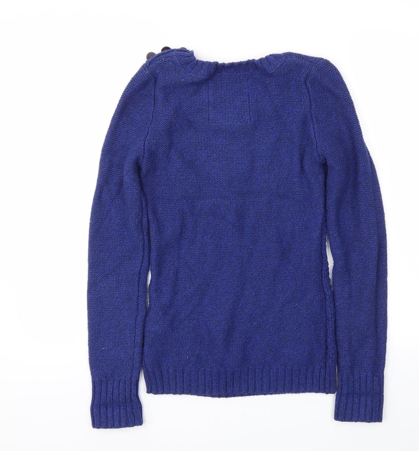 Womens UK Size XS LOGG Blue Pullover Jumper