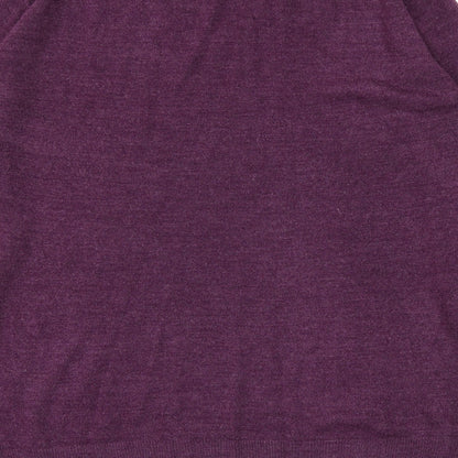 Mens UK Size XL Easy Purple Pullover Sweatshirt