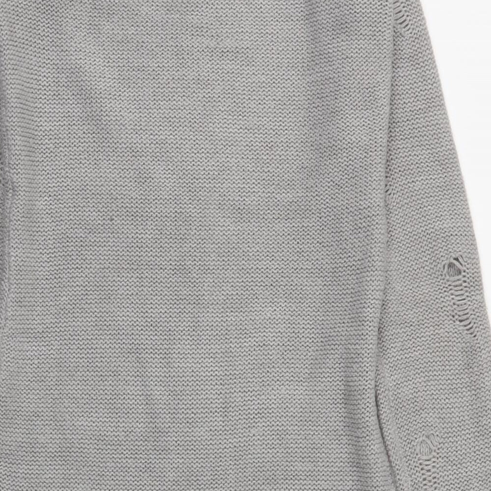 Womens UK Size 10 Select Grey Pullover Jumper