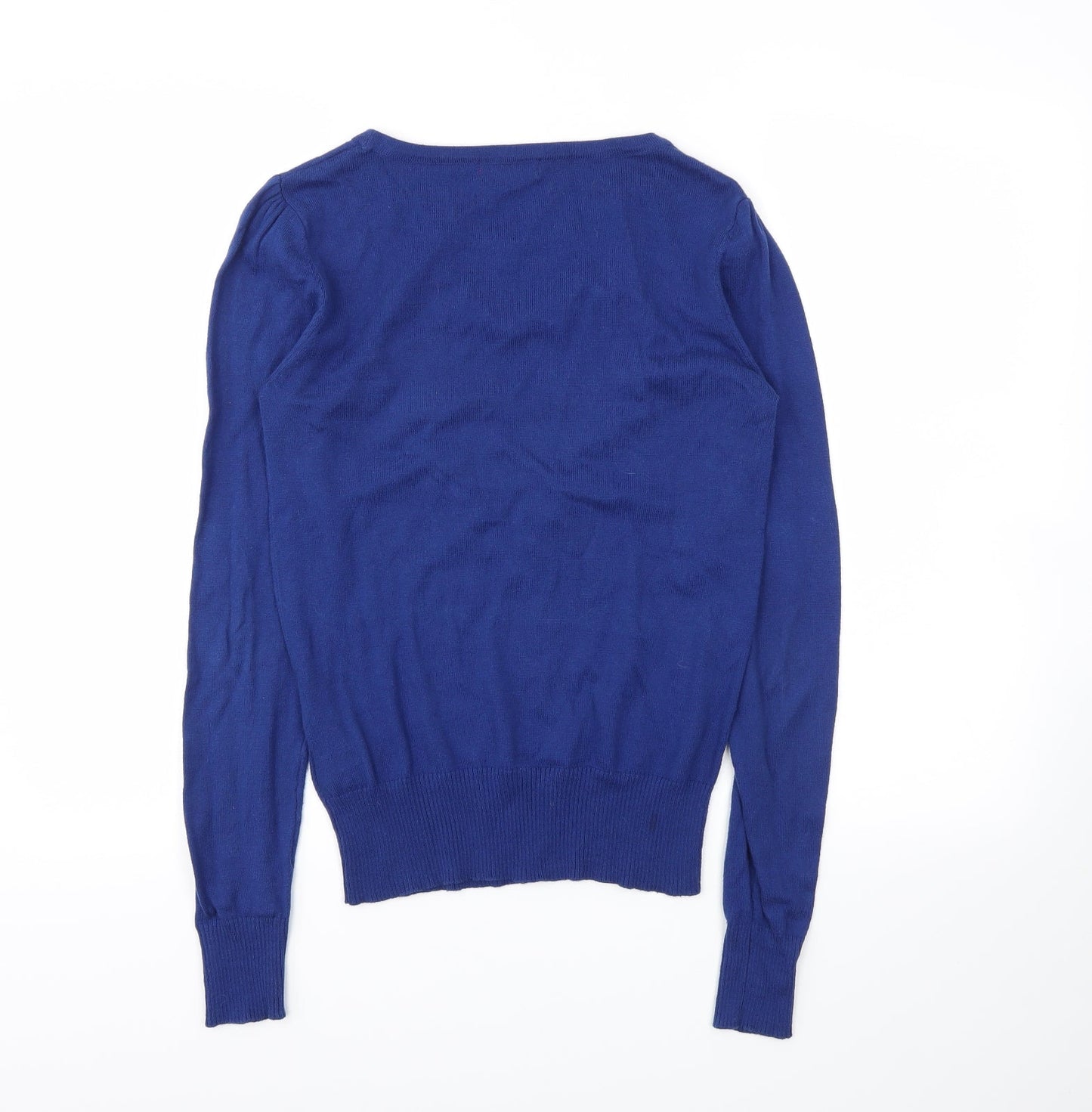 love knitwear Womens Blue   Pullover Sweatshirt Size 10
