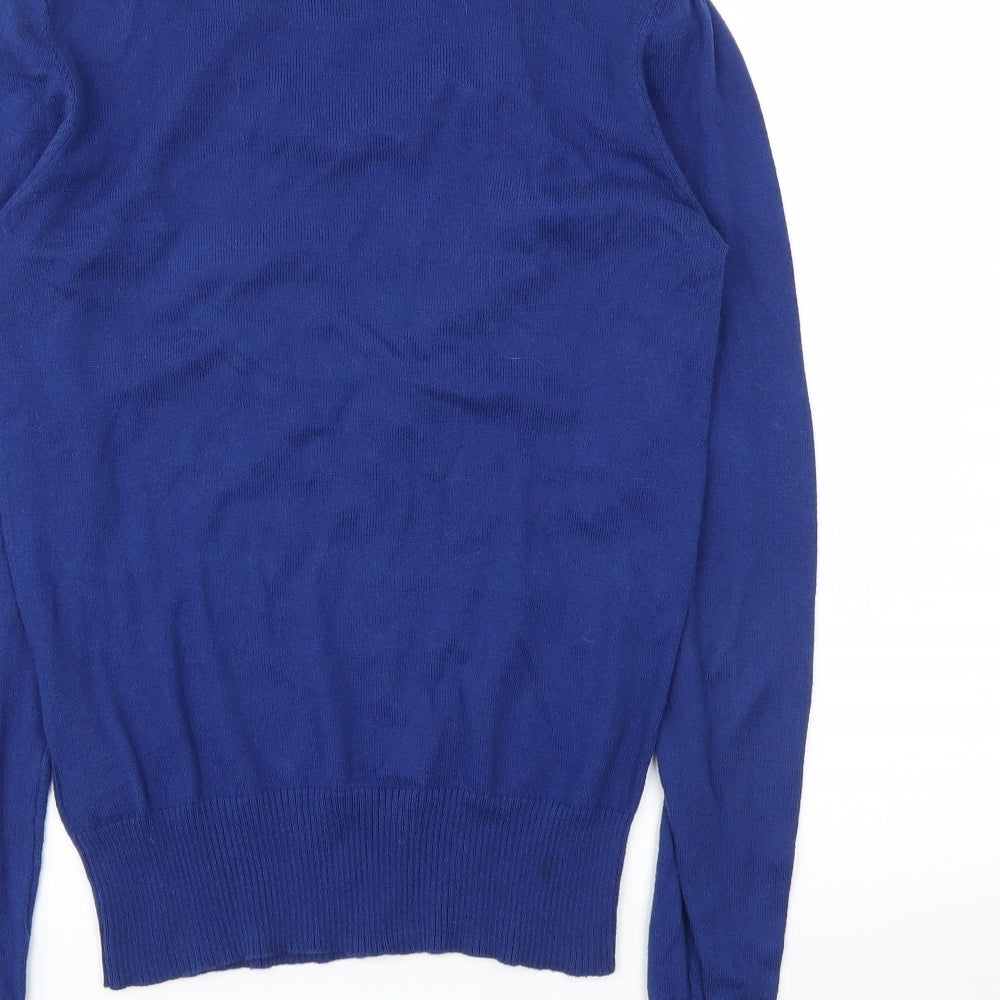 love knitwear Womens Blue   Pullover Sweatshirt Size 10