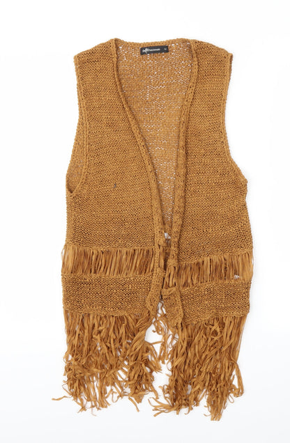 INTERNACINATE Womens Brown   Cardigan Jumper Size 12