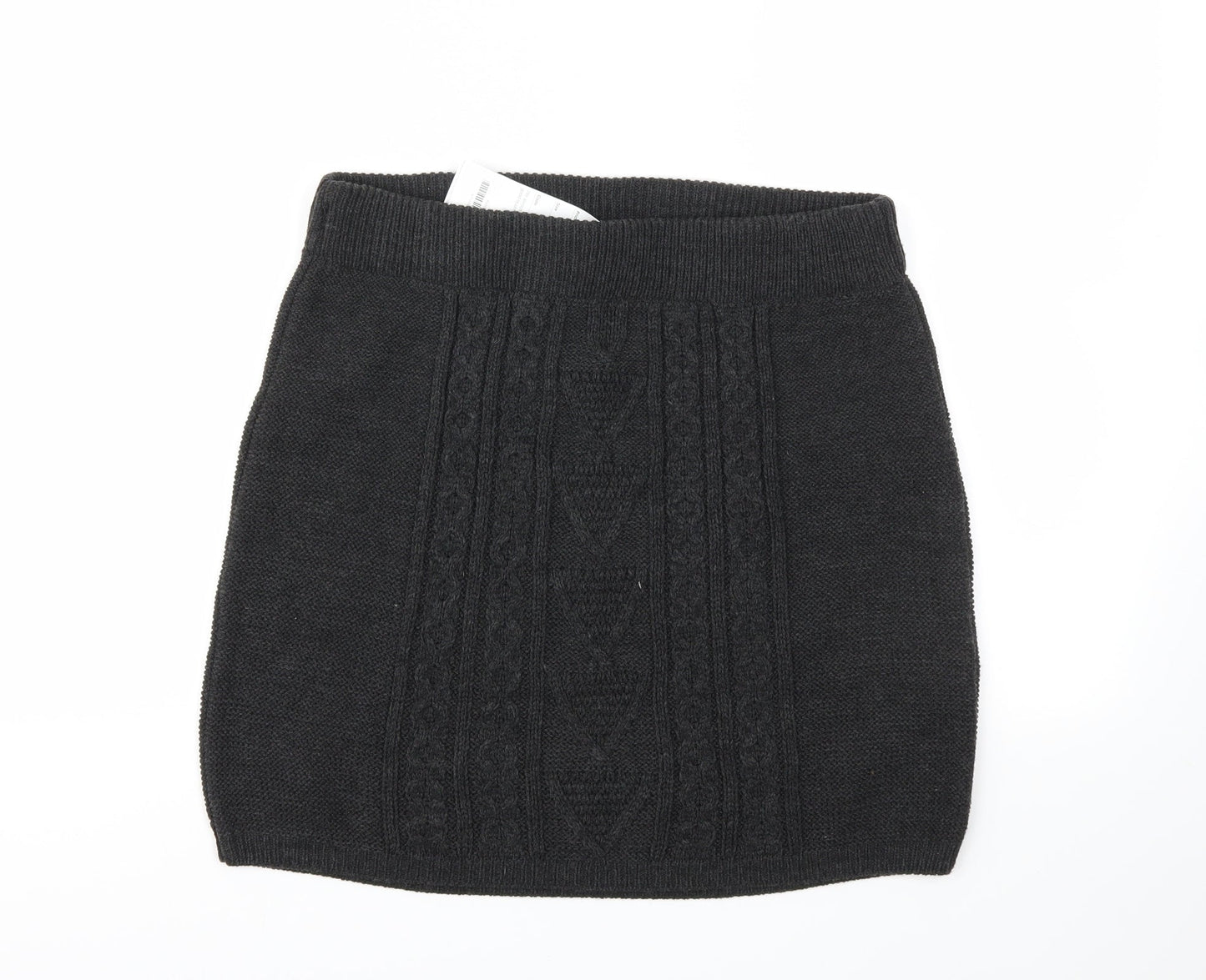 ESKIMO COLLECTION Womens Grey   A-Line Skirt Size XL  - Stretch waistband