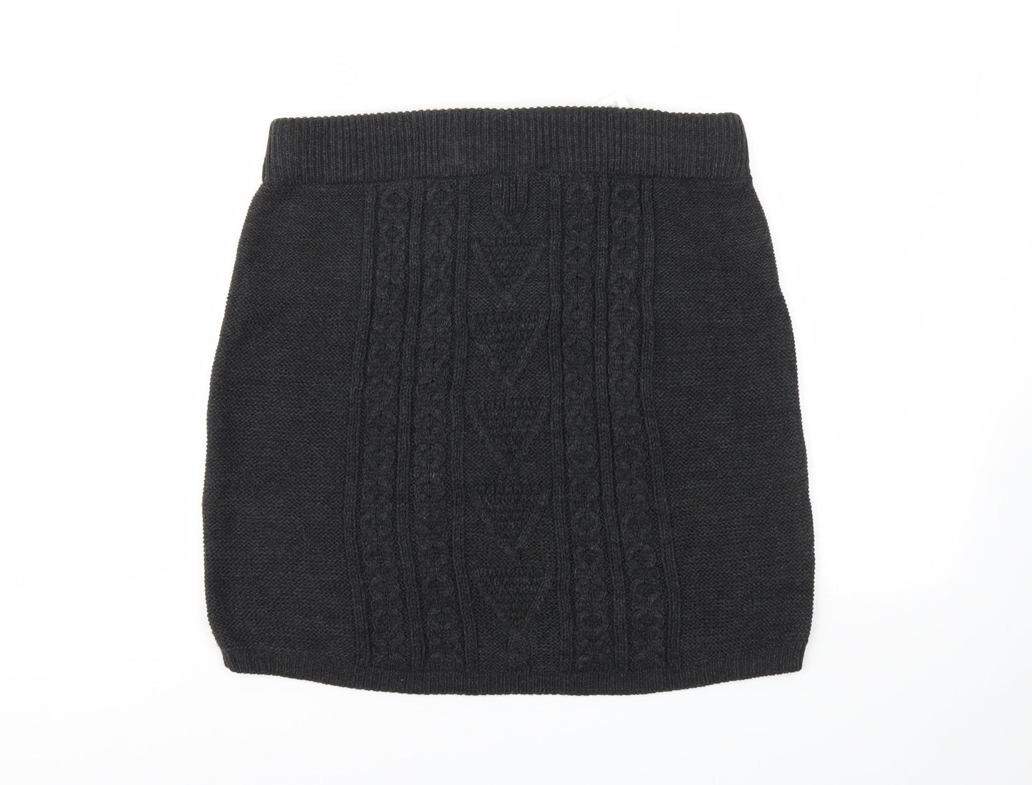 ESKIMO COLLECTION Womens Grey   A-Line Skirt Size XL  - Stretch waistband