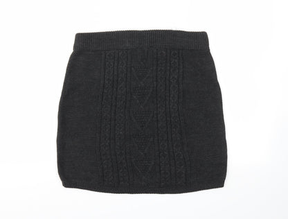 ESKIMO COLLECTION Womens Grey   A-Line Skirt Size XL  - Stretch waistband