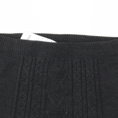 ESKIMO COLLECTION Womens Grey   A-Line Skirt Size XL  - Stretch waistband