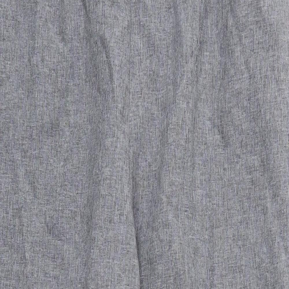 Bonmarché Womens Grey   Trousers  Size 12 L26 in - Stretch waistband