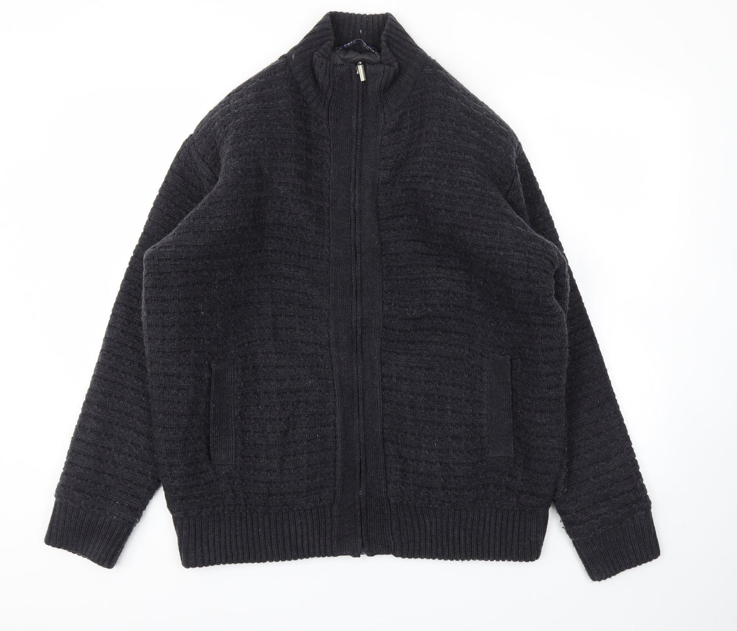 Mens UK Size M PREMIER MAN Blue Jacket