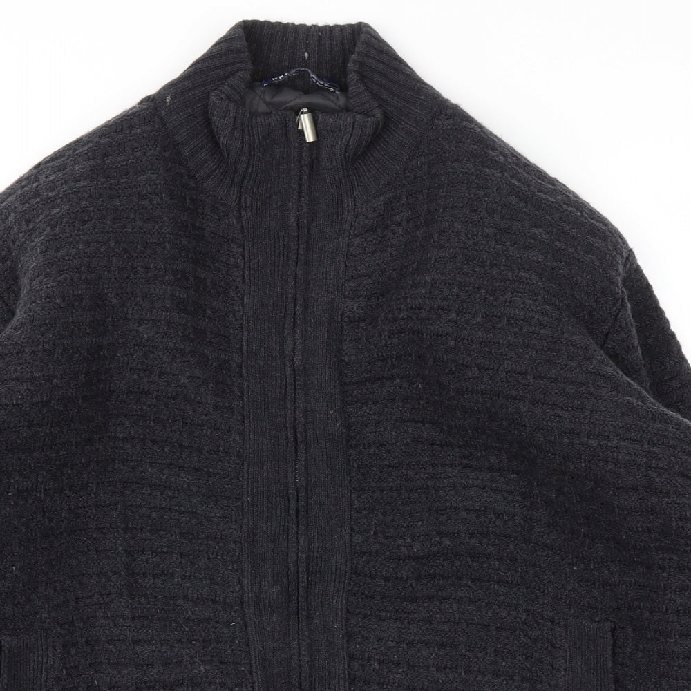 Mens UK Size M PREMIER MAN Blue Jacket