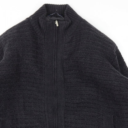 Mens UK Size M PREMIER MAN Blue Jacket