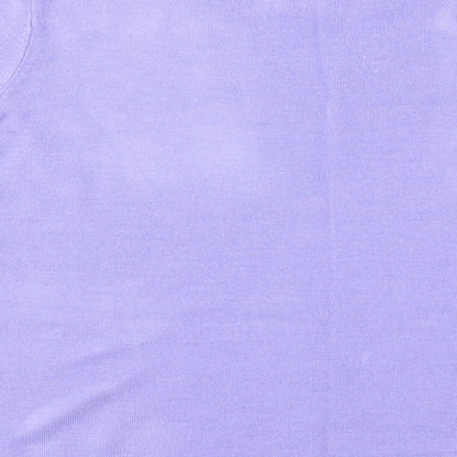 Womens UK Size M Classic Purple Pullover Jumper