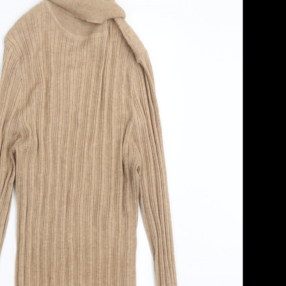 Womens UK Size 12 ASOS Beige Pullover Jumper