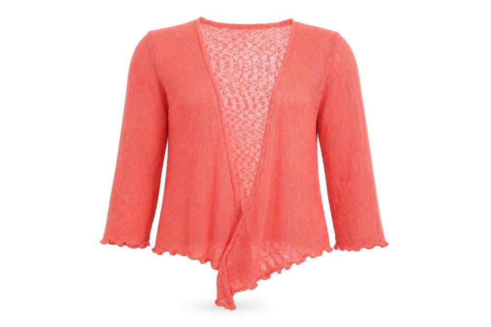 Womens UK Size S TEXT Orange Pullover Jumper