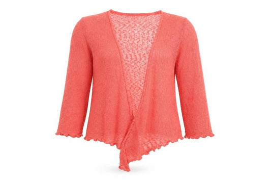 Womens UK Size S TEXT Orange Pullover Jumper