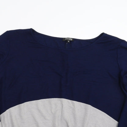 Womens UK Size 16 Stella Blue Pullover Jumper