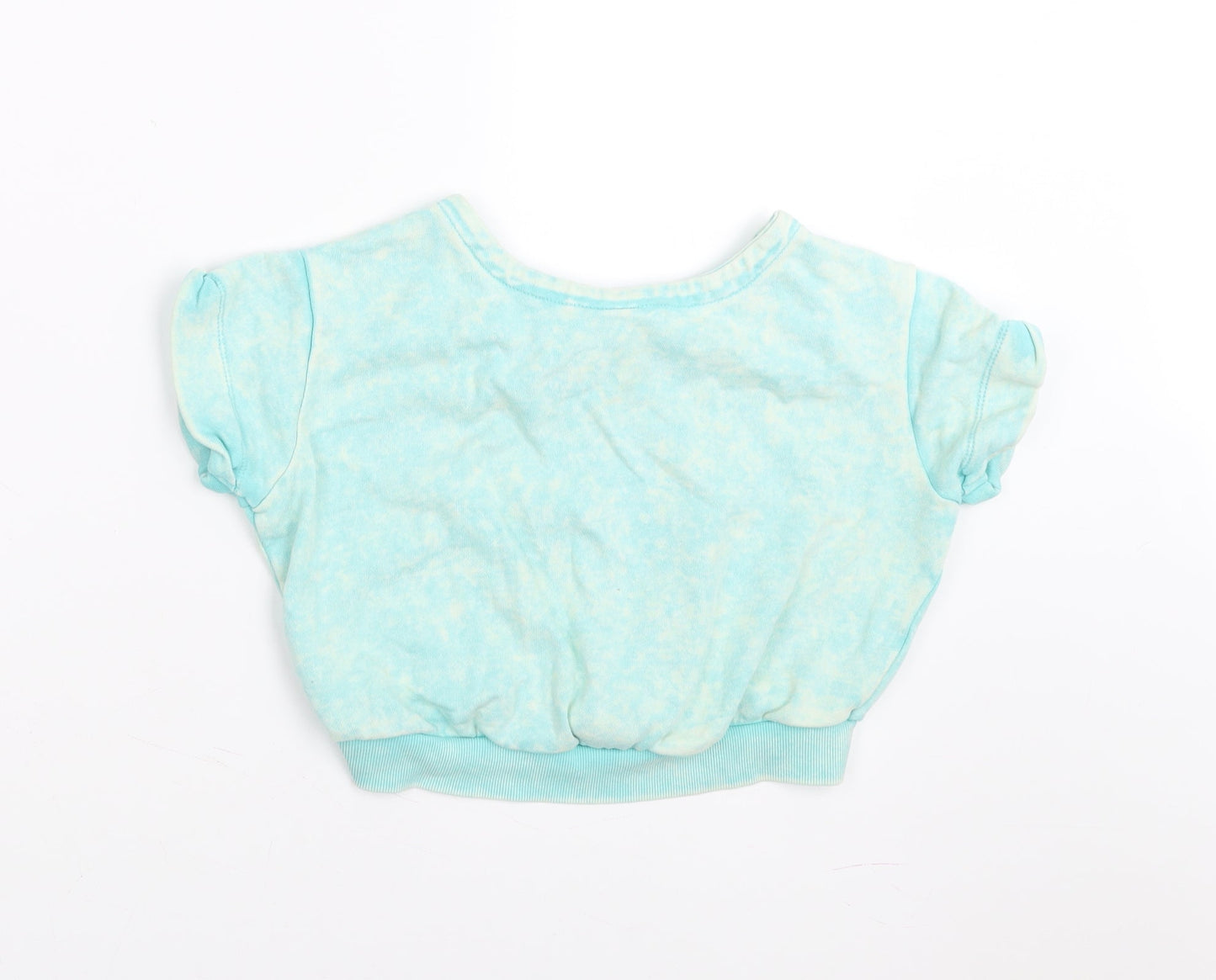 Disney Girls Green   Pullover Sweatshirt Size 7-8 Years  - call me on my shell