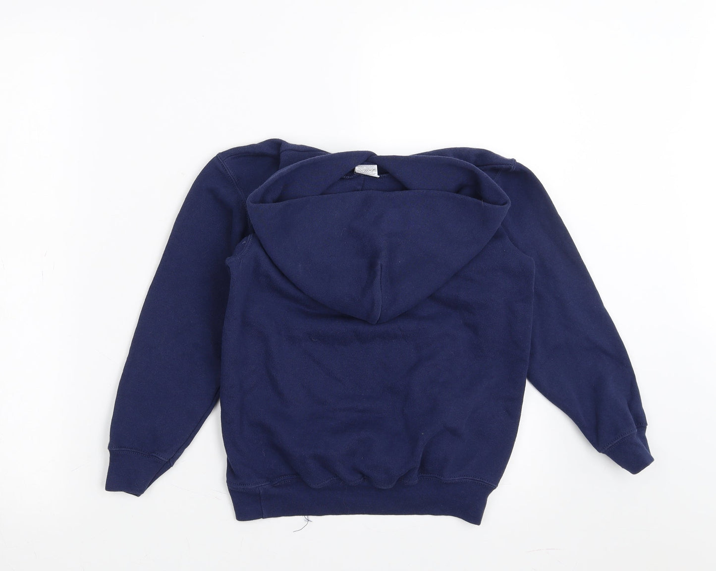 Fruit of the Loom Boys Blue   Pullover Hoodie Size 7-8 Years