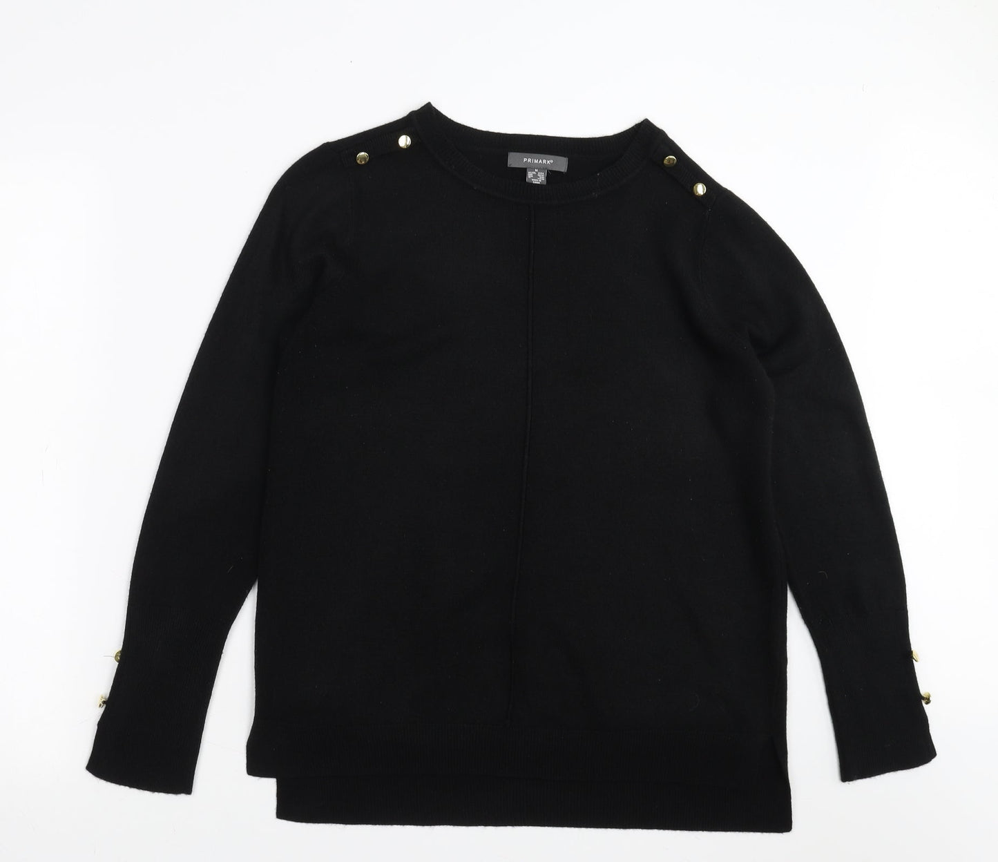 Primark Womens Black   Pullover Jumper Size M