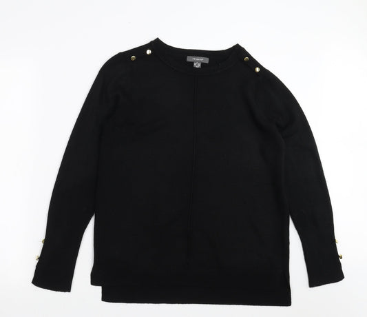 Primark Womens Black   Pullover Jumper Size M